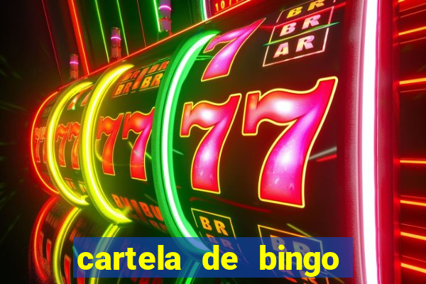cartela de bingo 75 para imprimir